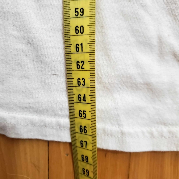 Hand-Drawn White Graphic T-Shirt | Unique Design - Picture 5 of 5